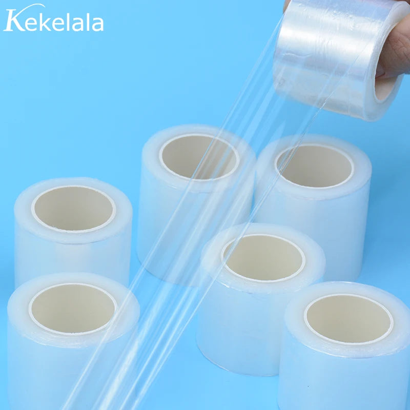 200m/Roll ClearTattoo Wrap Cover Eyelash Extension Glue Remover Lash Perm Lifting Film Microblade Makeup Tool