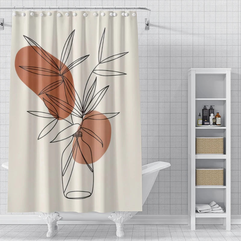 home shower curtains for bathroom waterproof fabric Modern Nordic style bathroom Curtains modern shower curtain 180x200 240x200