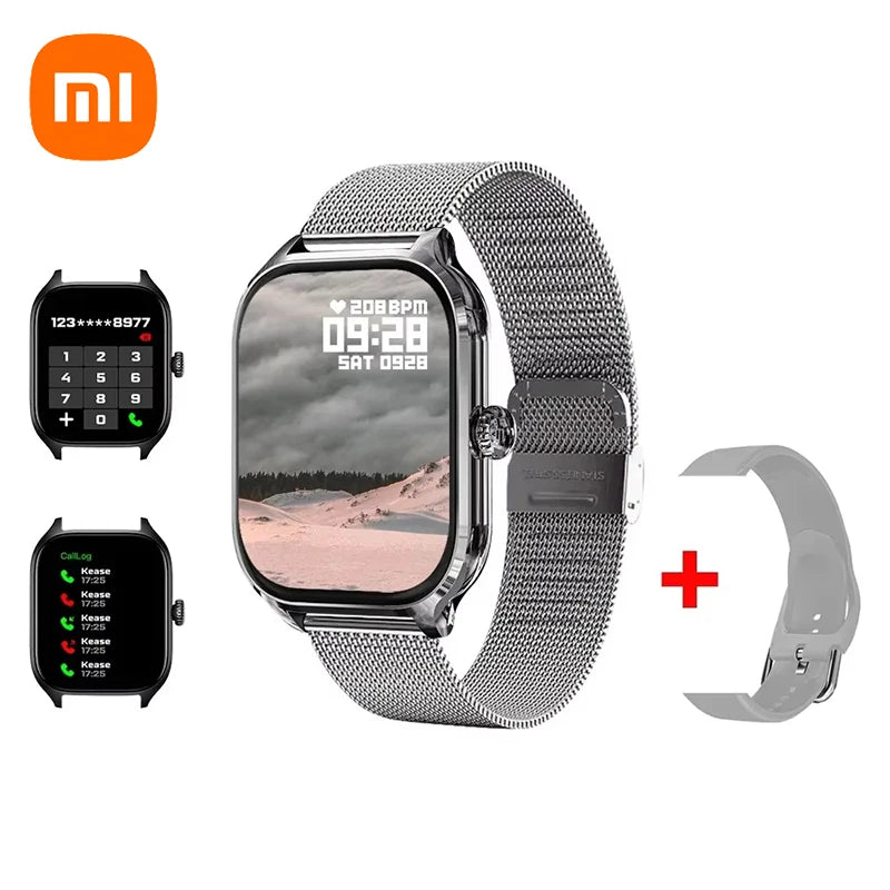 Xiaomi Smartwatch Dial to Answer Calls Calorie Tracking Heart Sport Sleep Health Monitoring Bluetooth Smart Watch Women Men Gift