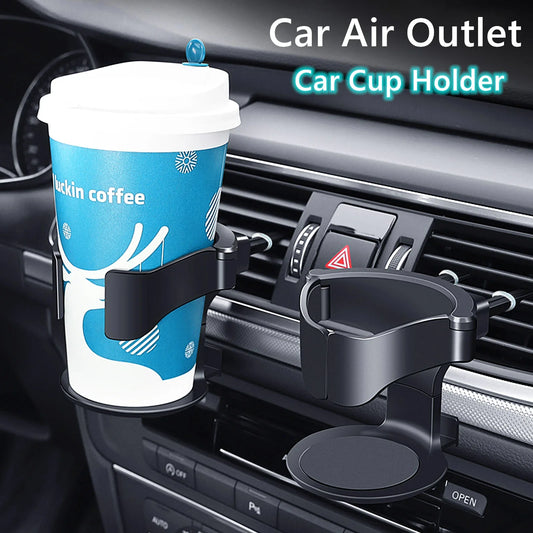 New Car Air Vent Drink Cup Bottle Holder AUTO Car Truck Water Bottle Holders Stands Car Cup Rack For Car Water Bottle Ashtray