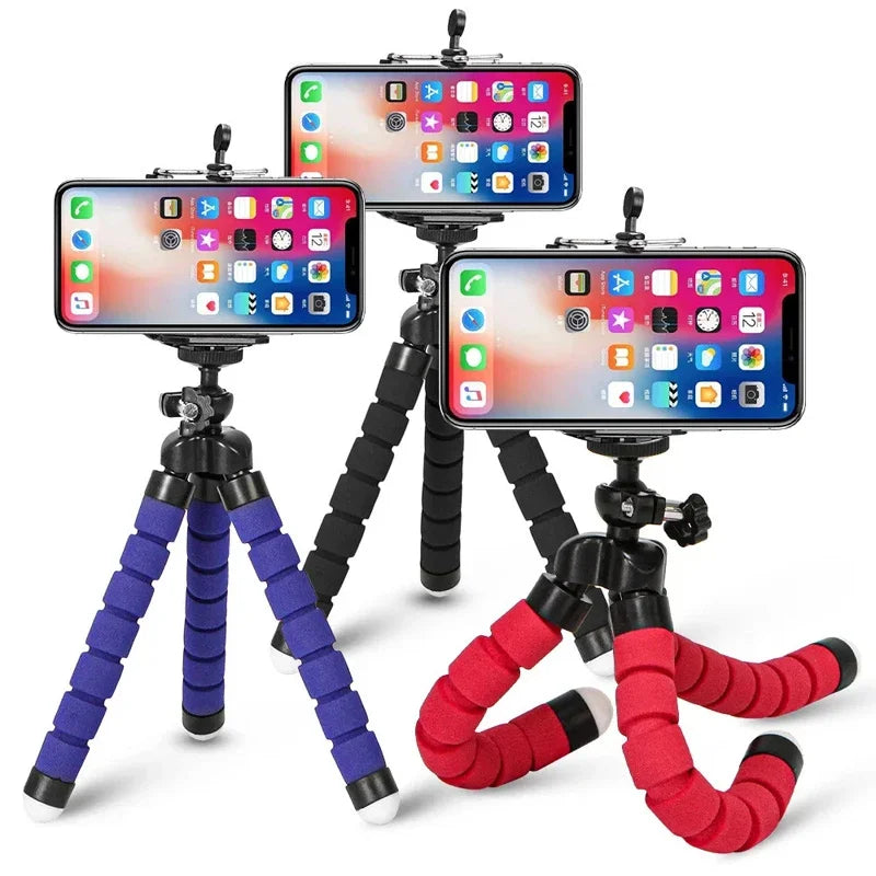 Mini Universal Photography Phone Tripod Tripods Tripod Phone Mini Camera Holder Clip Smartphone Monopod Tripe Stand