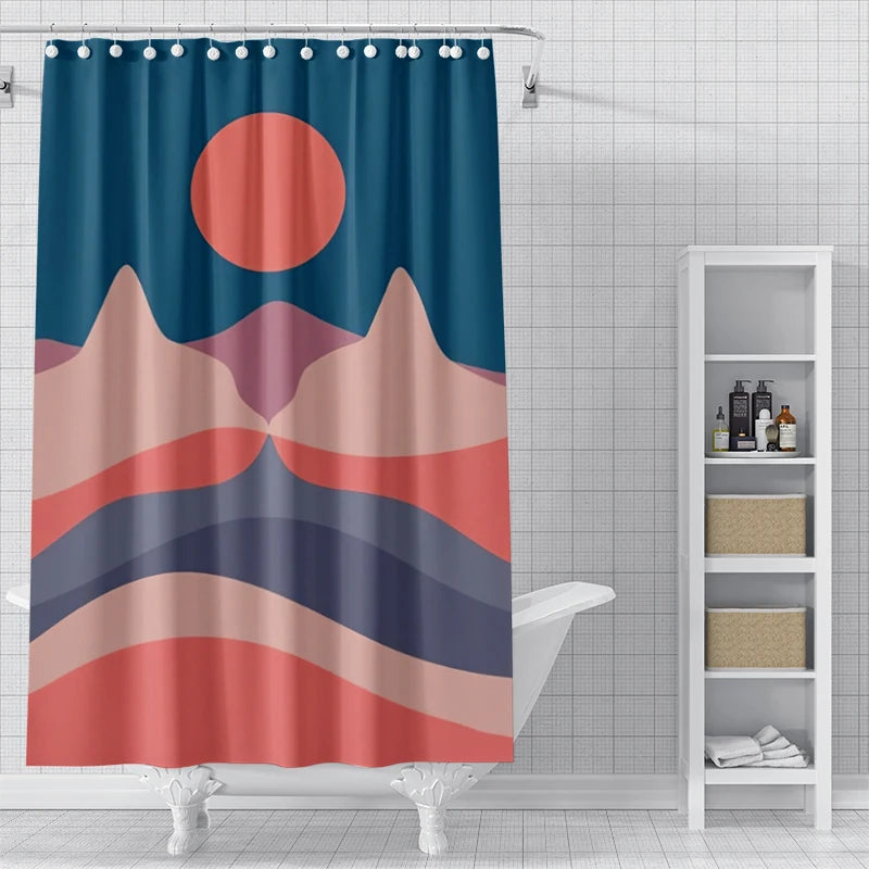 home shower curtains for bathroom waterproof fabric Modern Nordic style bathroom Curtains modern shower curtain 180x200 240x200