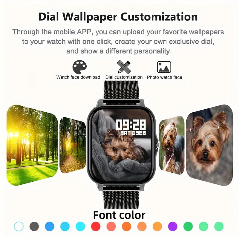 Xiaomi 2025 Selling New Smart Watch for Men Women Newest Sport SmartWatch Faces Bluetooth Call Sports Fitness Phones Android iOS