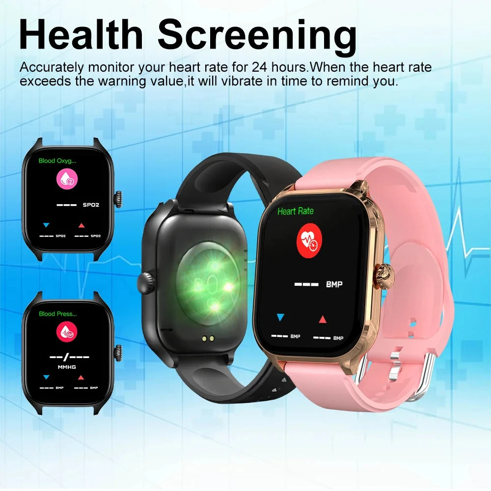 Xiaomi Smartwatch Dial to Answer Calls Calorie Tracking Heart Sport Sleep Health Monitoring Bluetooth Smart Watch Women Men Gift