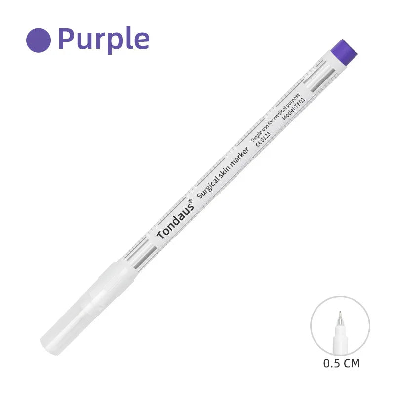 Korean Tattoo Sterile Embroidery Marking Pen Surgical Eyebrow Mark Pen Waterproof White Floating Lip Line Positioning Pencil