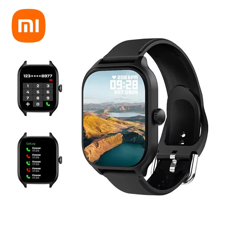 Xiaomi Smartwatch Dial to Answer Calls Calorie Tracking Heart Sport Sleep Health Monitoring Bluetooth Smart Watch Women Men Gift