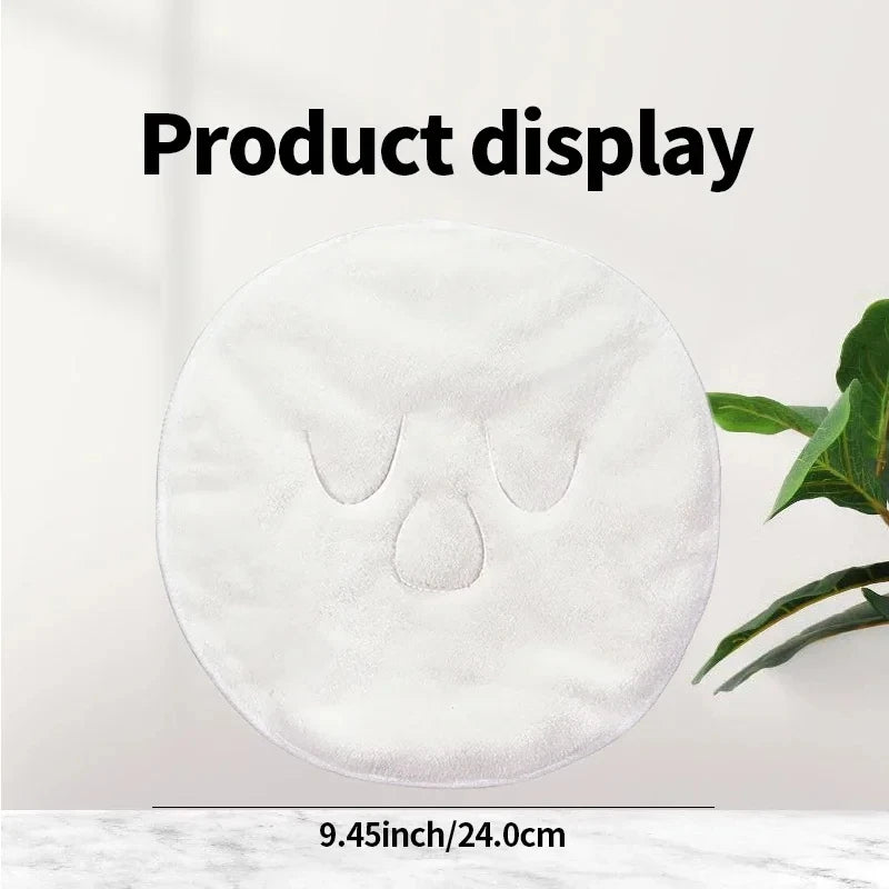 Skin Care Mask Cotton Hot Compress Towel Wet Compress Steamed Face Towel Opens Skin Pore Clean Compress Beauty Facial Care Tools