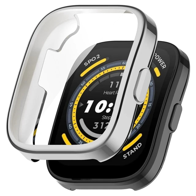 TPU Case+Tempered film For Amazfit Bip 5 Anti scratch Fall prevention Screen Protector For Amazfit Bip5 Soft protective cover