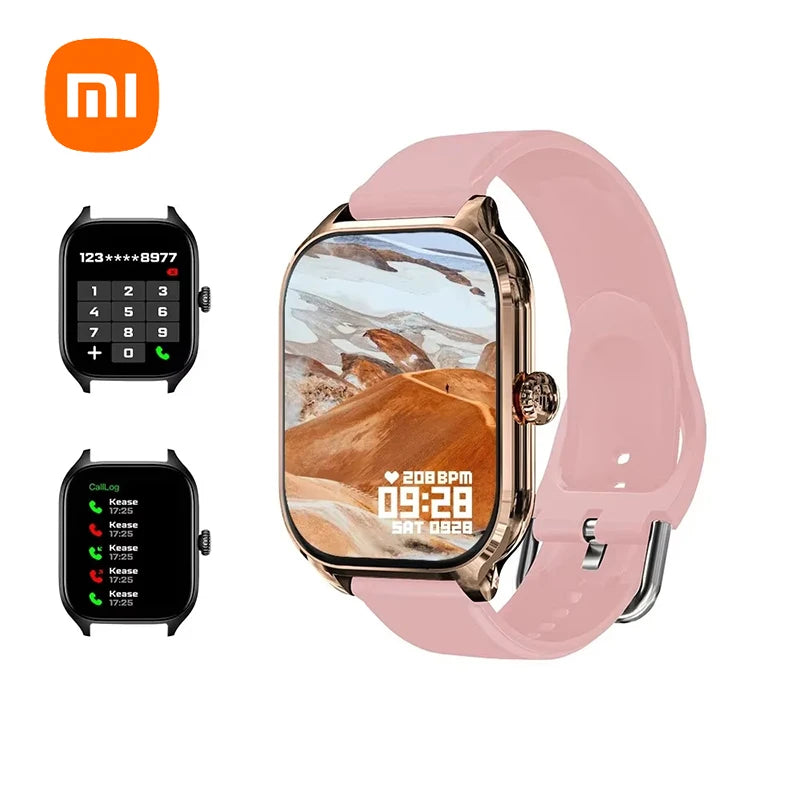 Xiaomi Smartwatch Dial to Answer Calls Calorie Tracking Heart Sport Sleep Health Monitoring Bluetooth Smart Watch Women Men Gift