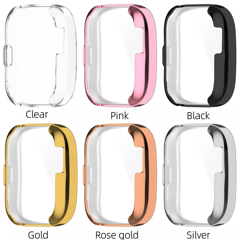 TPU Case+Tempered film For Amazfit Bip 5 Anti scratch Fall prevention Screen Protector For Amazfit Bip5 Soft protective cover