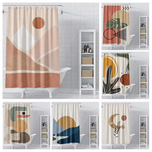 home shower curtains for bathroom waterproof fabric Modern Nordic style bathroom Curtains modern shower curtain 180x200 240x200