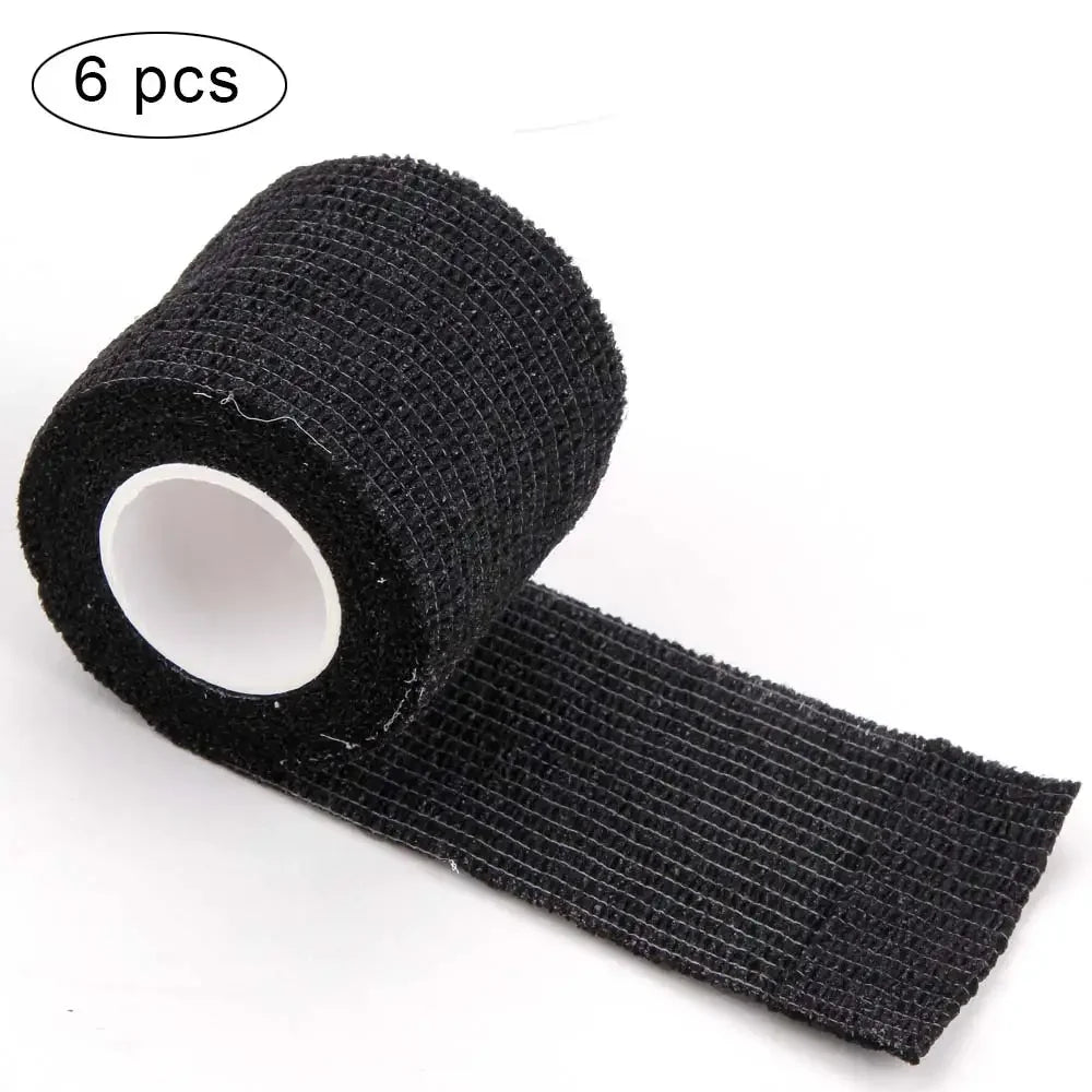 6Pcs Tattoo Disposable Bandage Sport Cover Wrap Tape Self Adhesive Elastic Bandage Tape Tattoo Permanent Makeup Accessories