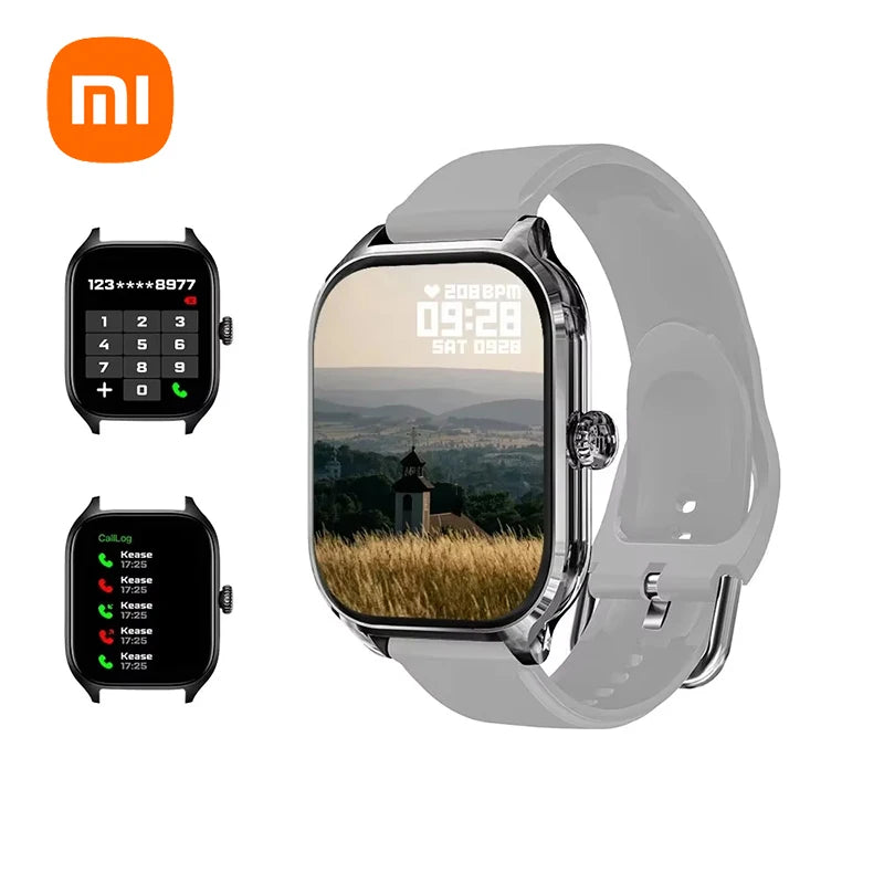 Xiaomi Smartwatch Dial to Answer Calls Calorie Tracking Heart Sport Sleep Health Monitoring Bluetooth Smart Watch Women Men Gift