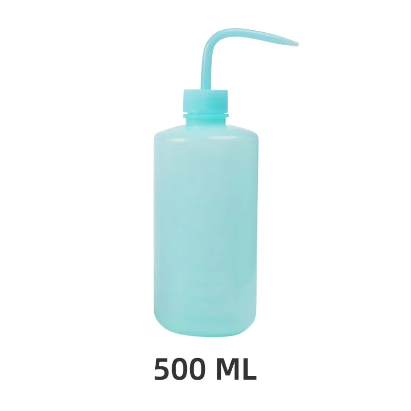 250/500ml Eyelash Cleaning Washing Bottle Curved Spout Cleaner Waterproof Eyebrow Remover Bottle Eyelash Extension Makeup Tool